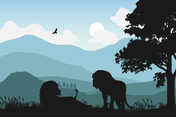 Download Lion Silhouette - Silhouette Collection
