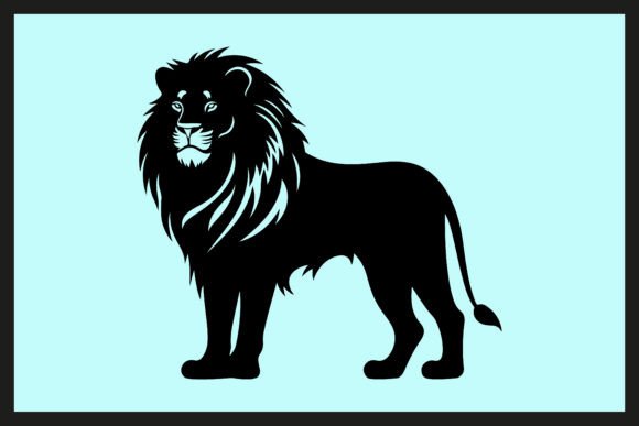 Download Lion Silhouette Vector Illustration - Silhouette Collection