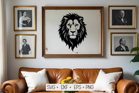 Download Lion Head SVG, Lion Silhouette Svg - Silhouette Collection
