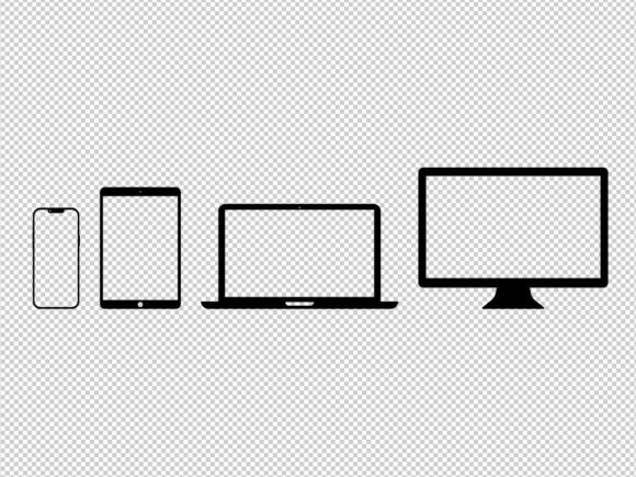 Download Realistic Gadgets Mockup Clipart Set - Premium Bundle