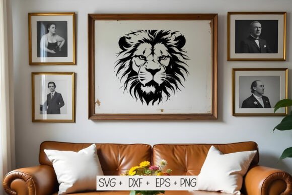 Download Lion Head SVG, Lion Silhouette Svg - Silhouette Collection