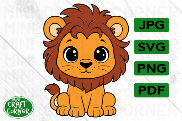 Download Lion Cut File and PDF - Lion cut file Collection