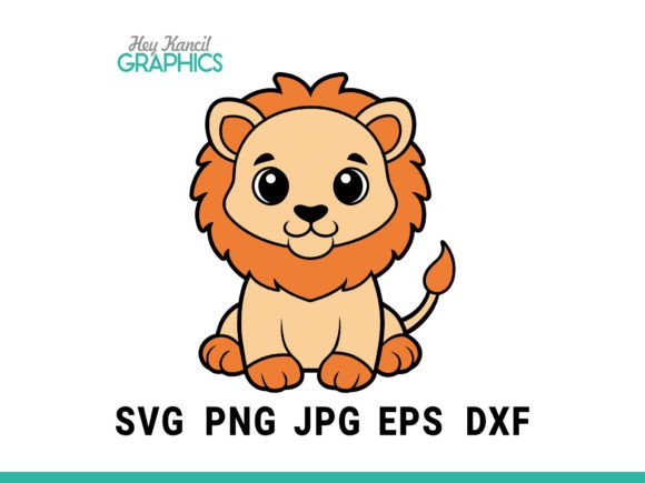 Download Baby Lion Svg, Baby Lion Cut File - Lion cut file Collection