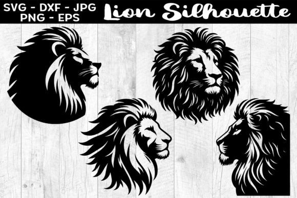 Download Lion Silhouette Silhouettes SVG EPS PNG - Silhouette Collection